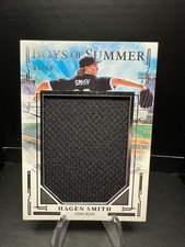 2025 Panini Boys Of Summer Jumbo Prospect Material Hagen Smith 64/99