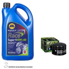 400 Geopolis Premium Oil & Filter Kit Morris Race Super 4 10w40 4L Peugeot 2012 9.69 per litre