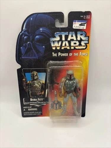 Star Wars Power of the Force Boba Fett with Sawed-off Blaster Rifle and Jet Pack