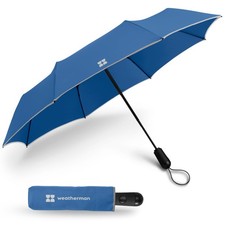 Weatherman Premium Small Compact Mini Umbrella for Travel - Windproof, Compa...