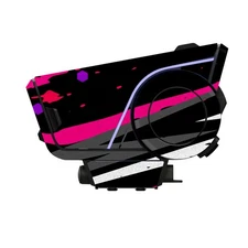 For Sena 60S Protection Sticker Decal L73 Pink Black