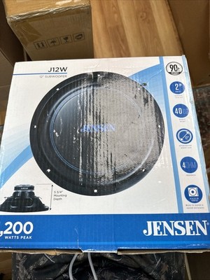 JENSEN J12W 12 INCH SUBWOOFER 1200 WATTS PEAK POWER