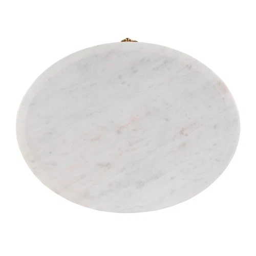 Butler Specialty Company Ellen Marble and Wood 1 Drawer Nightstand - Natural - Picture 7 of 8