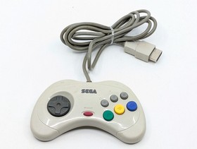 Sega Saturn White HST-3220 NTSC-J Japan Tested w/ FIGHTERS MEGAMIX