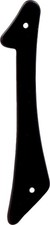 4 Inch Black Address Number Sign for Mailboxes Homes Durable Weather Resistant