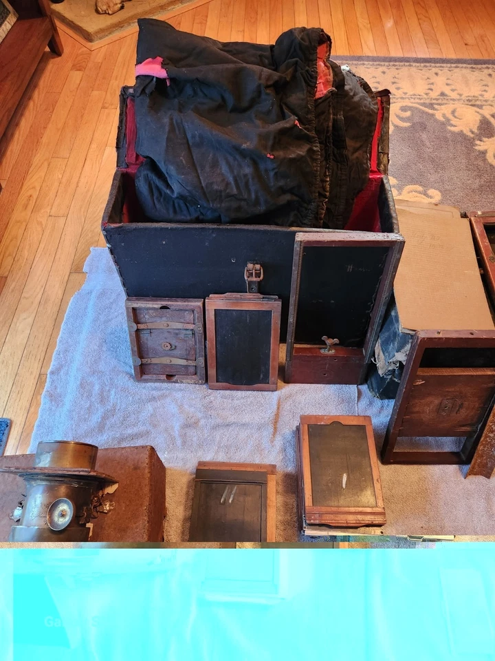 Cámara antigua Voigtland y John Wien de 1800 Foto 4 de 4