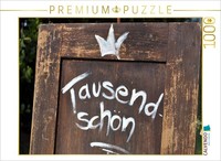 Calvendo Puzzle Thousand-Beauty | 1000 Pieces, Finished Size 25.2 × 18.9 In (64