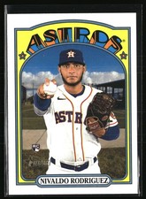 2021 Topps Heritage #675 Nivaldo Rodriguez