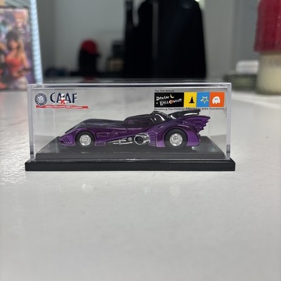 ミニカー HOTWHEELS DREAM Halloween BAT MOBILE 2003 Hot Wheels Dream Halloween Purple Batmobile AIDS charity | eBay