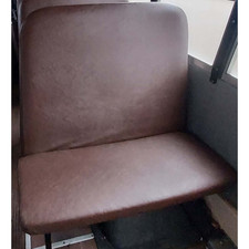 School Bus Bench Seat From 2013 Ic Bus Brown Vinyl Steel Frame Skoolie Seat School Bus Bench Seat From 2013 Ic Bus Brown Vinyl Steel Frame Skoolie Seat