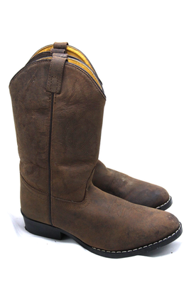 Masterson Boots Mens Size 5D Cowboy Brown Leather Western  display picture 3