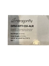 Dragonfly DFM-NTT-110-ALR Projector Screen Motorized