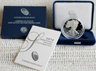 2014 W AMERICAN SILVER EAGLE PROOF DOLLAR US Mint ASE Coin with Box and COA
