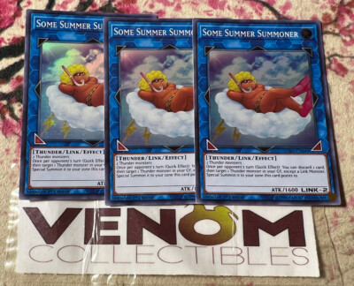 3x (M/NM) - Some Summer Summoner - SOFU-EN049 - Super Rare - 1st