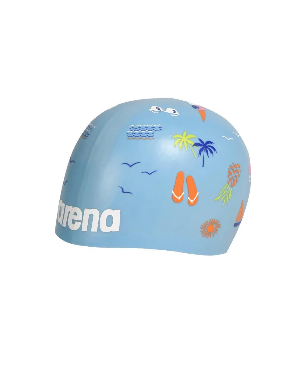 Bonnet De Bain Piscine, Bonnet De Bain En Silicone Unisexe, Chapeau De Bain En Silicone à Motif De Poisson Tacheté, Chapeau Imperméable D'entraînement