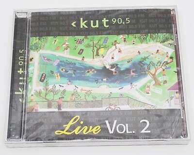KUT 90.5 Live Vol.2 CD *NEW SEALED Guy Clark Jenny Lewis Van Hunt Calexico OOP