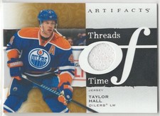 2021-22 Artifacts Hockey Taylor Hall Threads of Time Jersey Card TT-TH