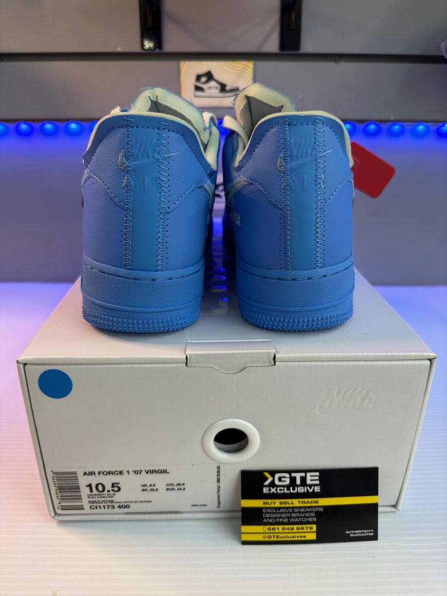 off white af1 blue for sale