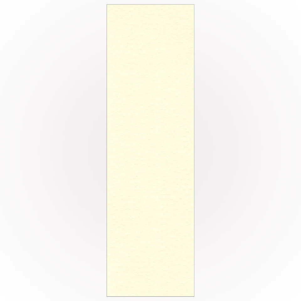 STELLA WEDS 40 Hammered Ivory Card Bookmark Blanks. 210mm x 44mm, 255gsm. Crafts DIY Making