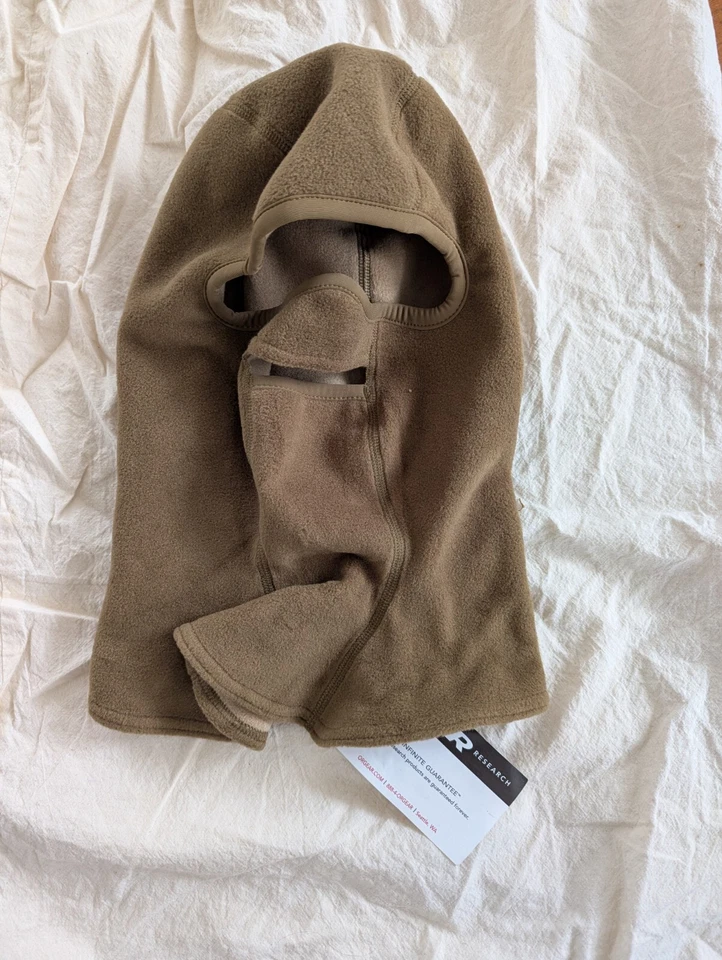 Outdoor Research O USMC Pasamontañas 83231 Máscara Facial Sombrero GRANDE Coyote NUEVO CON ETIQUETAS Foto 3 de 4