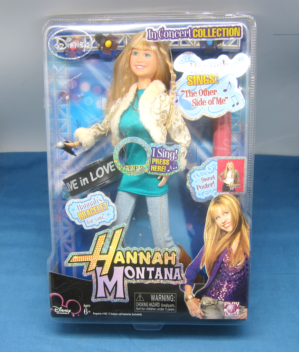 Hannah Montana In Concert Collection Disney Doll Singing No Sound