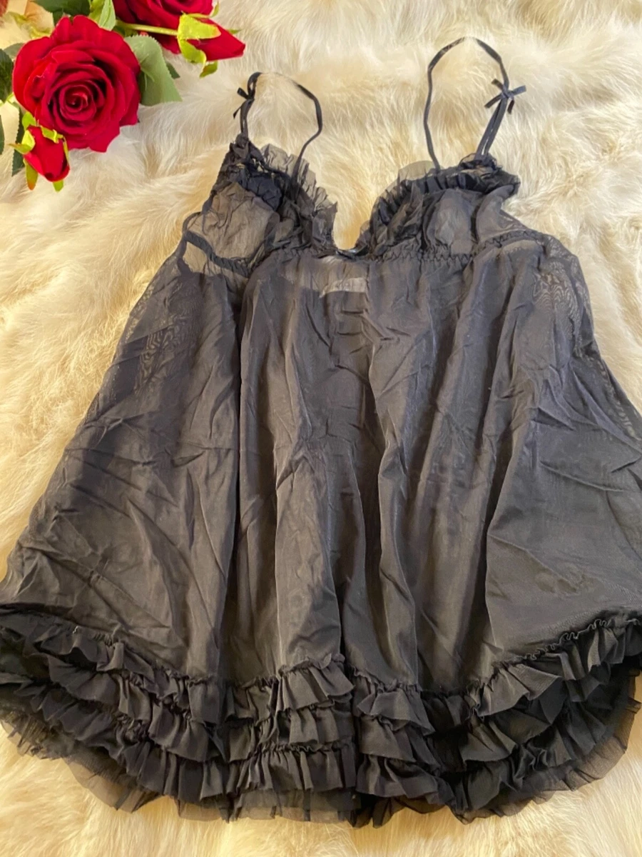 Oysho black Camisole sleepwear nightwear size m cup A eBay