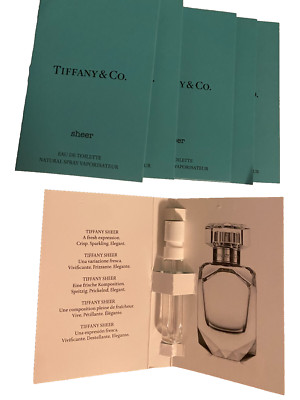 TIFFANY & CO. SHEER EAU DE TOILETTE TRAVEL SIZE 0.04 FL. OZ 1.2 ML