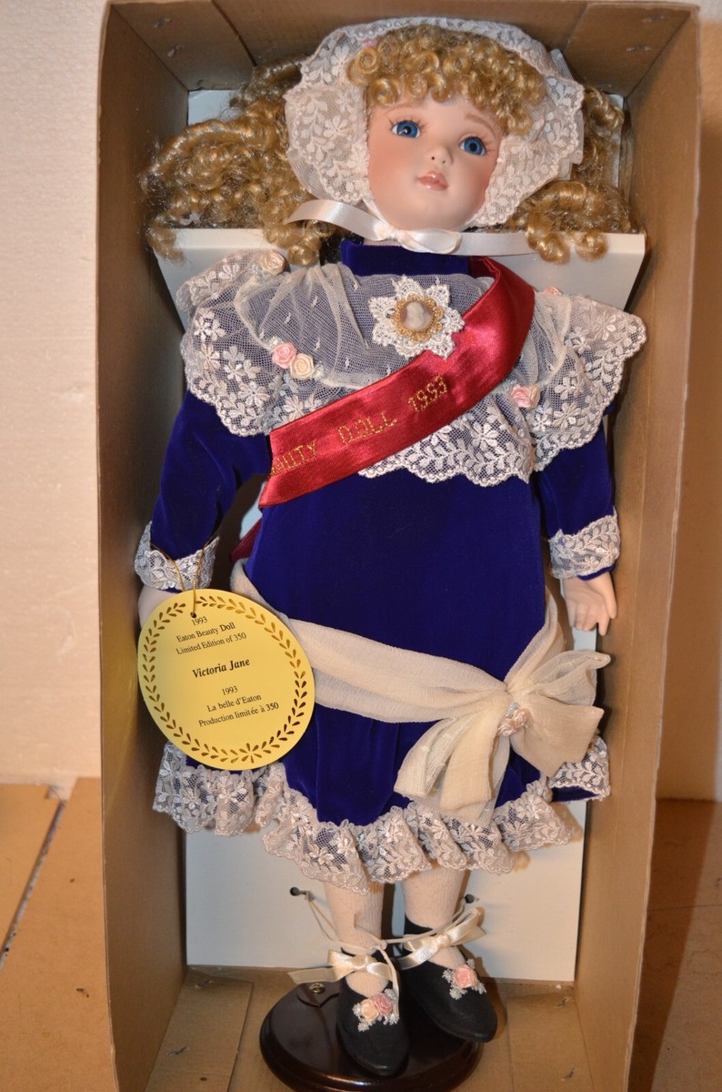 その他 porcelain doll Leonardo Collection Porcelain Doll LP9070 Victoria Boxed With