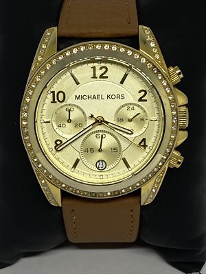 Michael Kors Blair MK5166 Women\'s Brown Leather An Michael Kors Blair MK5166 Women main image 2