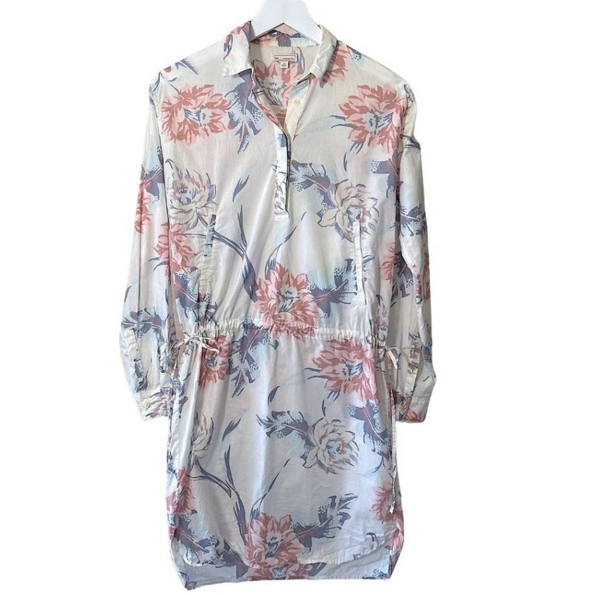 gap designed and crafted dress Gap Designed & Crafted Floral Shirt Dress