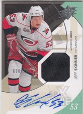 2010-11   SPx #189 Jeff SKINNER  RC JSY AU  - Buffalo Sabres      600/799