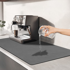Dish Drying Mats for Kitchen Counter Coffee Mat under Sink Mats for Kitchen Wate