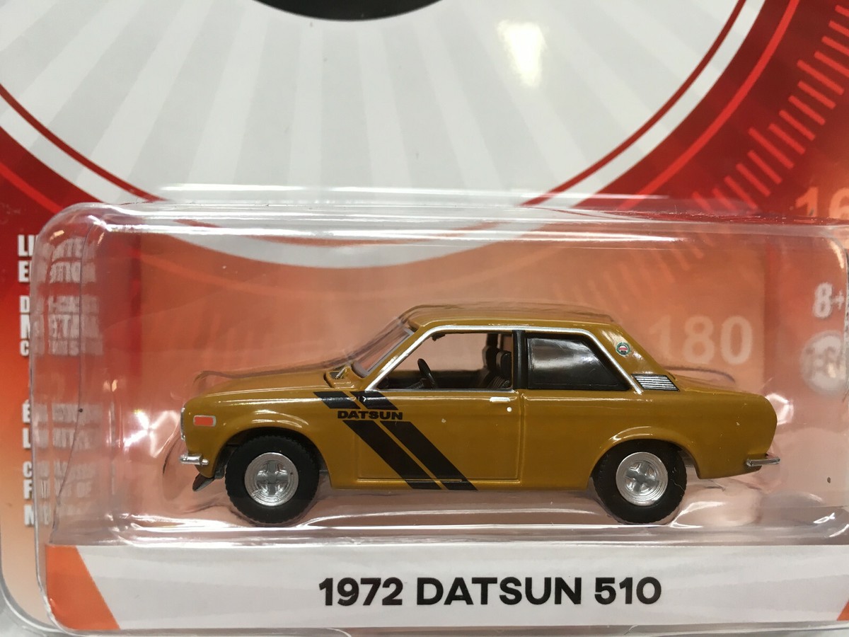 GREENLIGHT Tokyo Torque Series 4 1972 Datsun 510 Mustard +