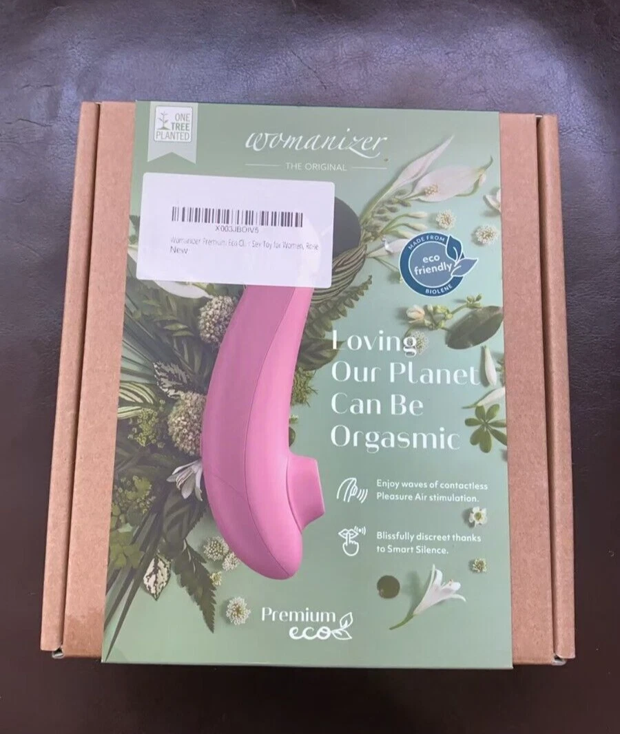 lix vibrating tongue ring Womanizer Rose Pleasure Air Clitoral Stimulator main image 1