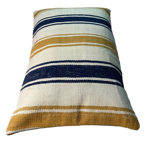 16’x24′ Vintage Turkish Kilim Cushion Cover, Türkisch Kelim Kissenbezug 40×60 cm - Bild 10 von 12