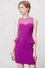 New! NIP Anthropologie Greylin Peplum "Iara Sheath" Dress L