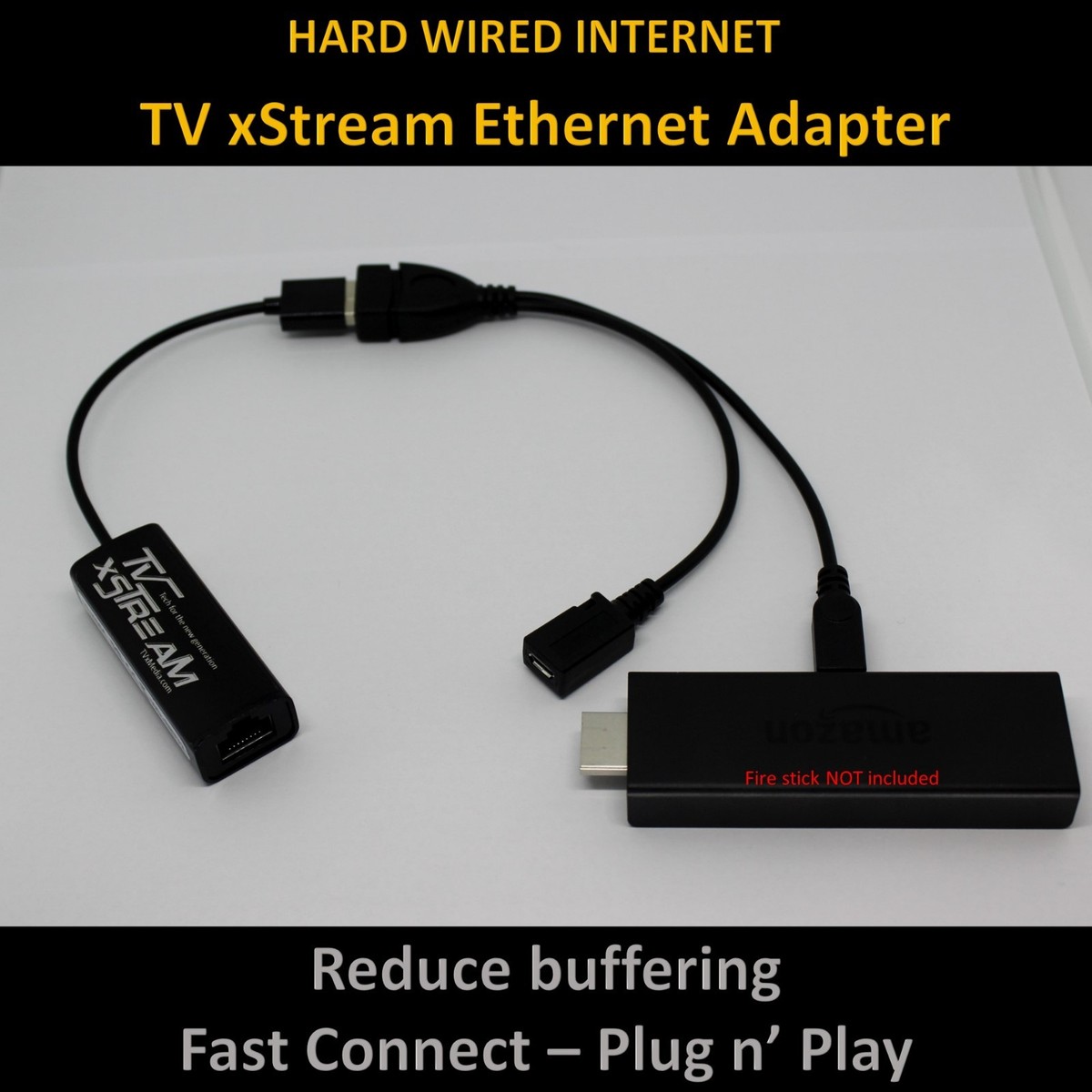 LAN Ethernet Adapter for FIRE TV STICK, FAST CONNECT - TV, fire tv ethernet - Vimarsana News