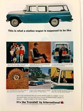 1964 International Harvester Travelall Station Wagon Print Ad Be Like