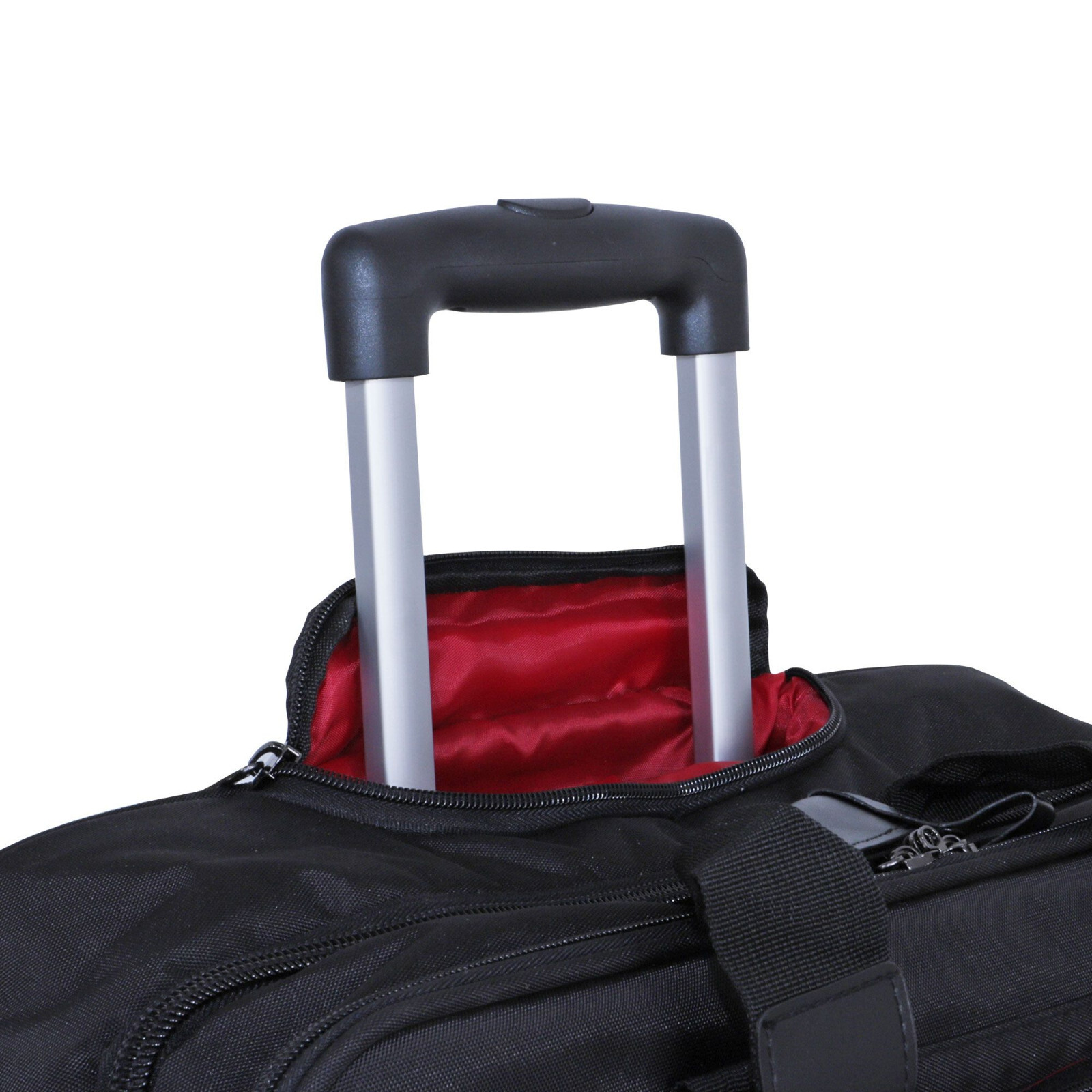 Black Unisex Business Travel Wheeled Bag Office Laptop Hand Luggage