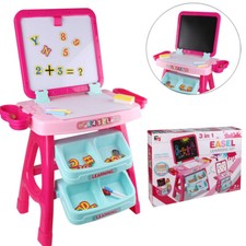 Kids Painting Double-Sided Magnetic Dry Erase Board Chalkboard Christmas Gift