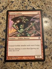 CRAZED GOBLIN Darksteel MTG Magic the Gathering TCG CARD