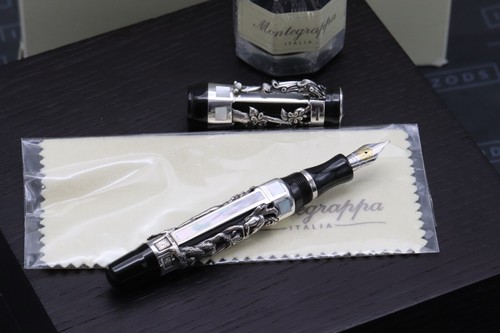Montegrappa Aphrodite Limited Edition Sterling Silver Fountain Pen - Picture 2 of 14