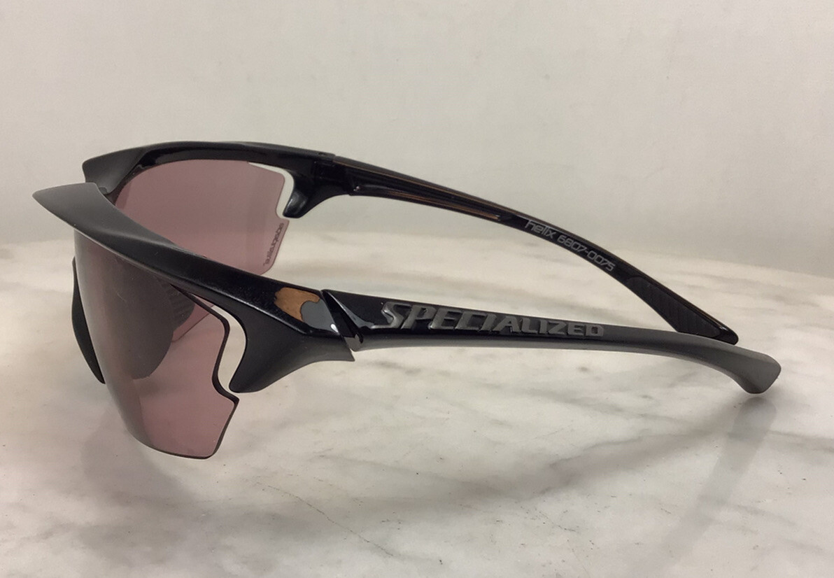 最終値下げhelix LOGO SUNGLASSES BLACK io着用 Vintage Specialized Cycling Helix 6907-0075 Glasses Sunglasses | eBay