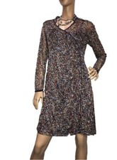 SANDWICH SIZE L  ABSTRACT PRINT DRESS