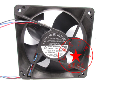 1PC COMAIR ROTRON 12032 MC48B6GX 48V 18A 8.4W double ball inverter cooling fan #