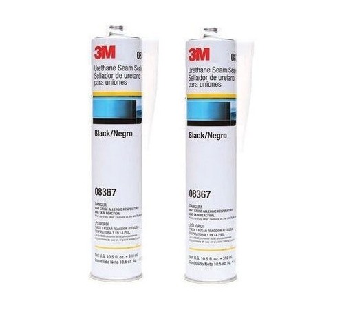 3M 08367 Urethane Seam Sealer Black Automotive RV Joint 310mL (2 Pack) - 第 1/1 張圖片