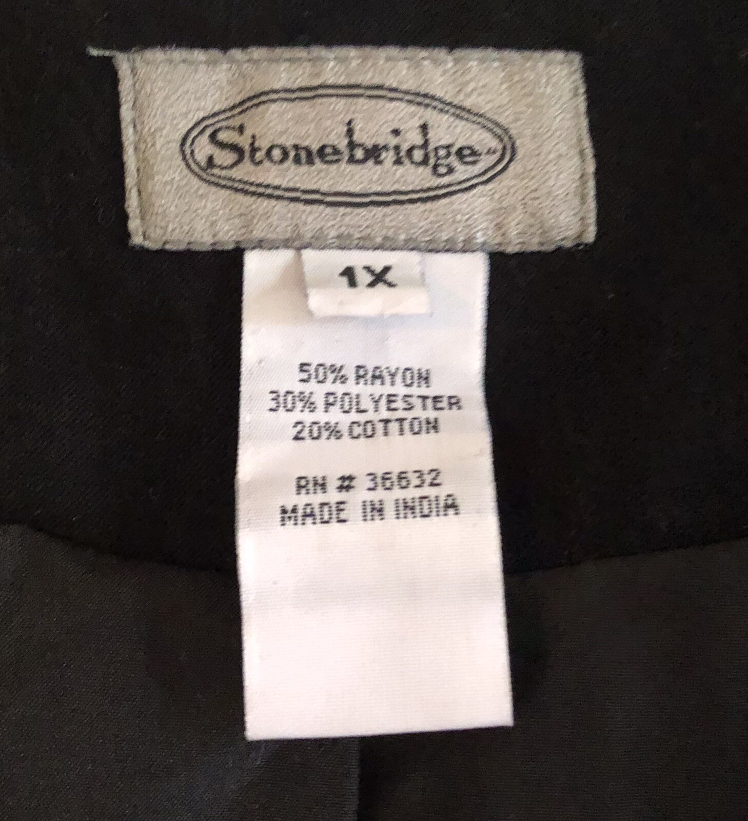 Stonebridge Patchwork Animal Print Open Front Jac… - image 3