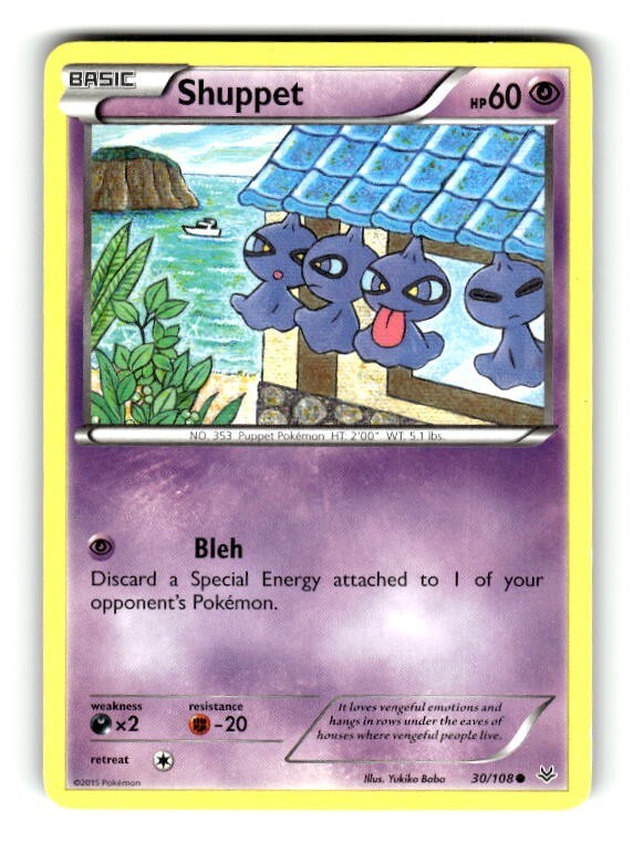 Pokemon XY Roaring Skies Shuppet 30/108 LP