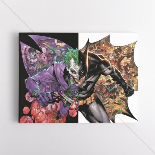 Batman Joker Poster Canvas Vol 3 #100 Bane Nightwing DC Comic Book Art Print - Zdjęcie 1 z 4