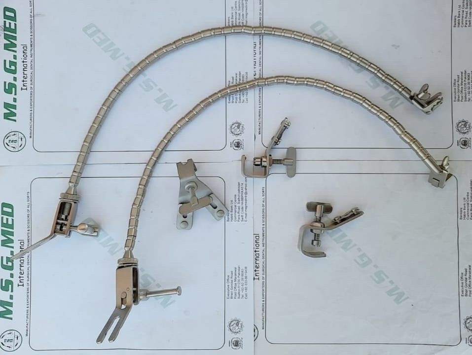 Professional Neuro Spine Yasargil Leyla Retractors System Brain